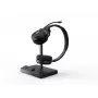 Yealink WH62 Dual UC Bezvadu Austiņas, Birojs/Zvanu centrs, 20 - 20000 Hz, 127 g, Galvas saite, Melna