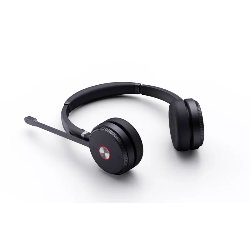 Yealink WH62 Dual UC Bezvadu Austiņas, Birojs/Zvanu centrs, 20 - 20000 Hz, 127 g, Galvas saite, Melna