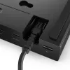 Docking stacija Lenovo ThinkPad USB4 Smart Dock 5500 — USB4, 65W PD, Gigabit Ethernet, 4K@60Hz, 100W barošanas bloks, Eclipse Black