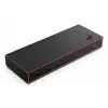 Docking stacija Lenovo ThinkPad USB4 Smart Dock 5500 — USB4, 65W PD, Gigabit Ethernet, 4K@60Hz, 100W barošanas bloks, Eclipse Black