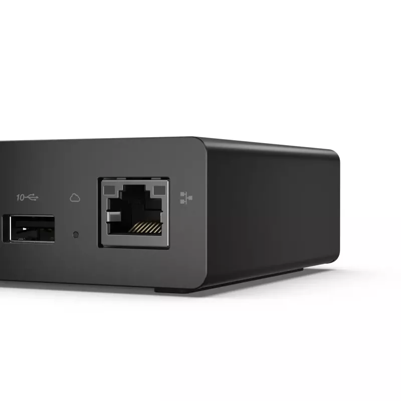 Docking stacija Lenovo ThinkPad USB4 Smart Dock 5500 — USB4, 65W PD, Gigabit Ethernet, 4K@60Hz, 100W barošanas bloks, Eclipse Black