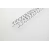 GBC WireBind iesiešanas stieples 3:1 Nr.3 5mm sudraba (100)