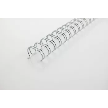 GBC WireBind iesiešanas stieples 3:1 Nr.3 5mm sudraba (100)