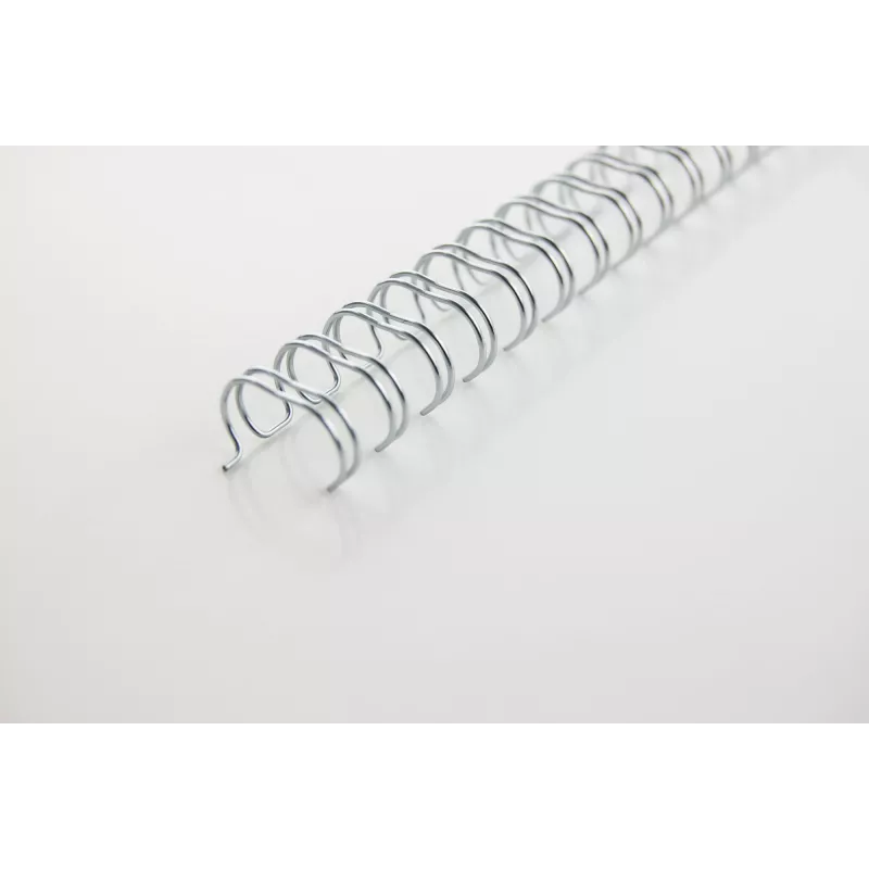 GBC WireBind iesiešanas stieples 3:1 Nr.3 5mm sudraba (100)