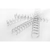 GBC WireBind iesiešanas stieples 3:1 Nr.3 5mm sudraba (100)