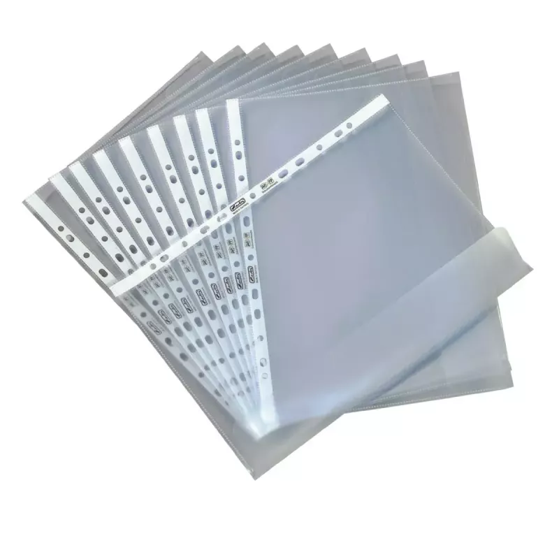 Mapes Herlitz 5896204 Polipropilēns (PP) Caurspīdīgas A4 (10 gab.)