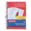 Mapes Herlitz 5896204 Polipropilēns (PP) Caurspīdīgas A4 (10 gab.)
