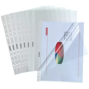 Dokumentu aizsargplēves Herlitz 10840098, 100 gab.