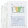 Rexel Pocket - Economy spīdīgas kabatas, Legal, Caurspīdīgas, Polipropilēns (PP), Portrets, 0.05 mm, 240 mm