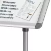 Nobo Essence A4 stenda displejs, Sudrabs, Alumīnijs, 340 mm, 1405 mm