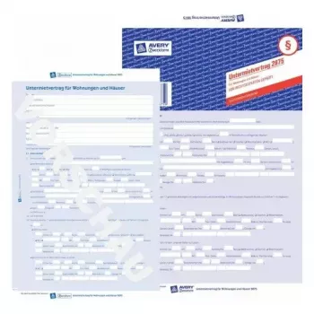 Reģistrācijas papīrs Avery 2875