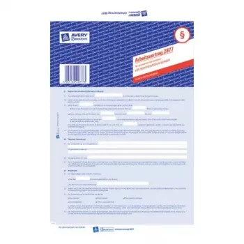 Reģistra papīrs Avery 2877