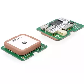 USB GPS uztvērēja modulis Navilock NL-651EUSB — 50 kanāli, USB interfeiss, jutība -160 dBmW, 30×30×7.9 mm