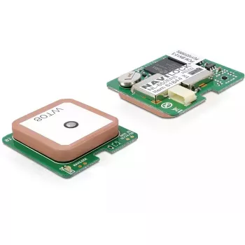 GPS uztvērēja modulis Navilock NL-650ERS — seriālais interfeiss, 50 kanāli, jutība -160 dBmW, 5 V, 30×30×7.9 mm