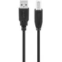 USB 2.0 Hi-Speed kabelis Goobay 96185 1 m Melns