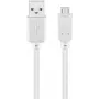 USB 2.0 Hi-Speed kabelis Goobay 96193 1m Balts