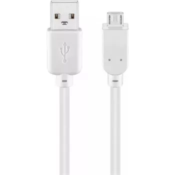 USB 2.0 Hi-Speed kabelis Goobay 96195 5m Balts