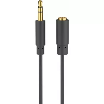 AUX pagarinājuma kabelis Goobay 3.5mm 1.5m