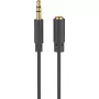 AUX pagarinājuma kabelis Goobay 3.5mm 1.5m