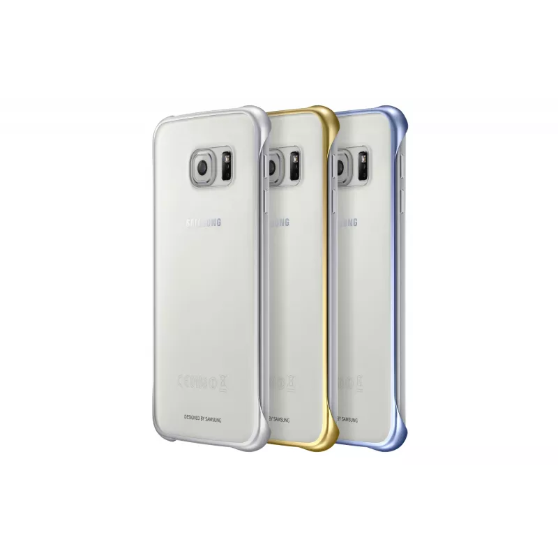 Samsung EF-QG920B vāciņš mobilajam telefonam Zils, Caurspīdīgs