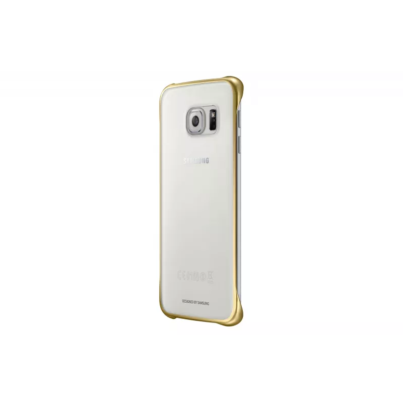 Samsung EF-QG925B vāciņš mobilajam telefonam Zelts, Caurspīdīgs