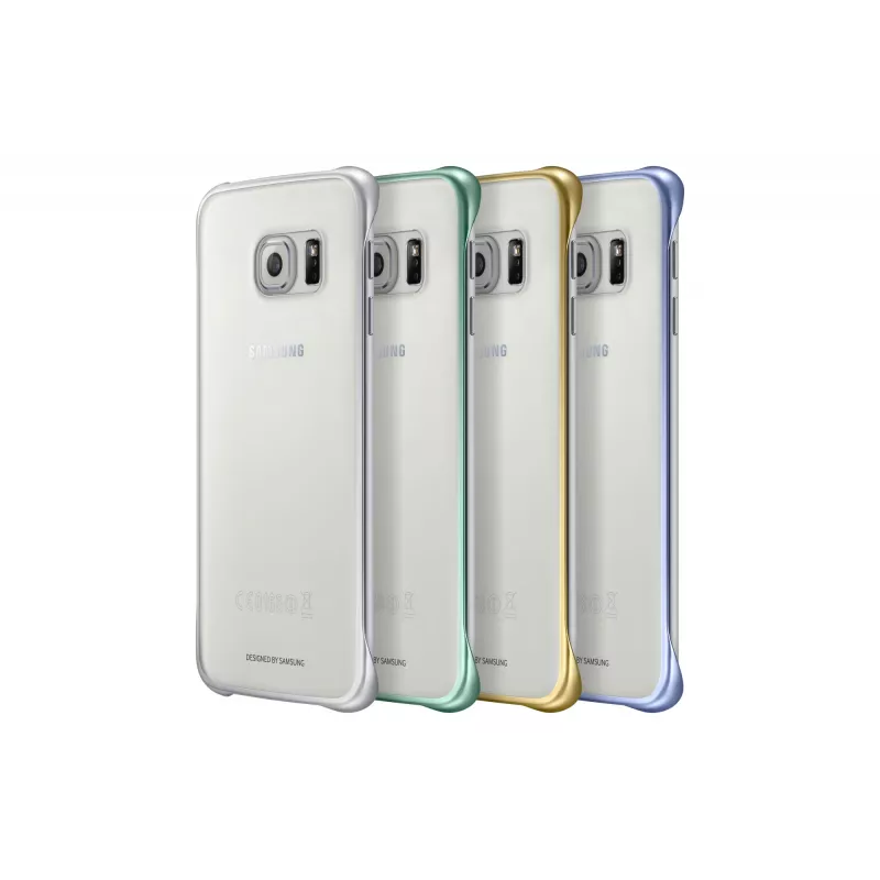 Samsung EF-QG925B vāciņš mobilajam telefonam Zelts, Caurspīdīgs