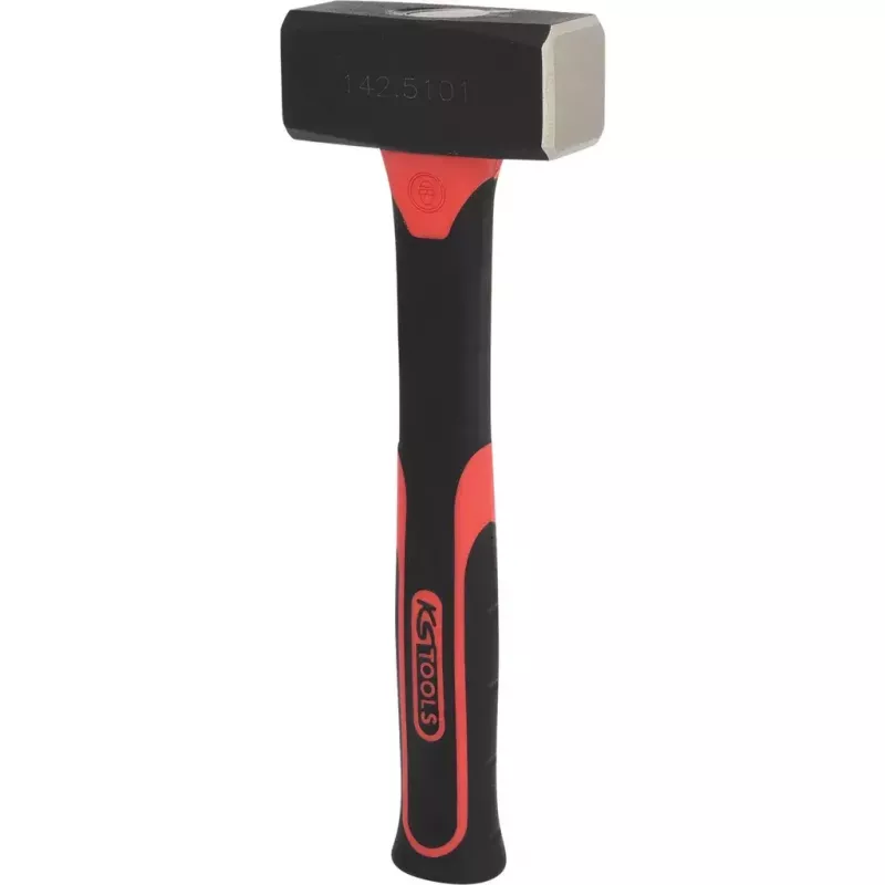 Veseris KS Tools 142.5101, tērauda galva, stiklašķiedras kāts, 26 cm, 1,13 kg