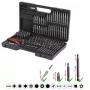 KS Tools 911.2008 Skrūvgriežu uzgaļu komplekts 208 gab., niķelēti, DIN 3126 ISO 1173