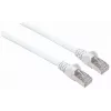 Intellinet tīkla vads Cat7/Cat6A spraudņi, 30m, balts, varš, S/FTP, LSOH/LSZH, RJ45, zeltīti kontakti, bez aizķeršanās, ar aizsargvāciņu, mūža garantija
