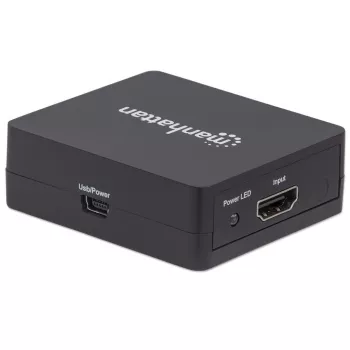 Manhattan HDMI Splitter 2 portu, 1080p, melns