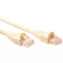 ACT Ivory 7 m U/UTP CAT5E patch kabelis ar aizsargātiem RJ45 savienotājiem