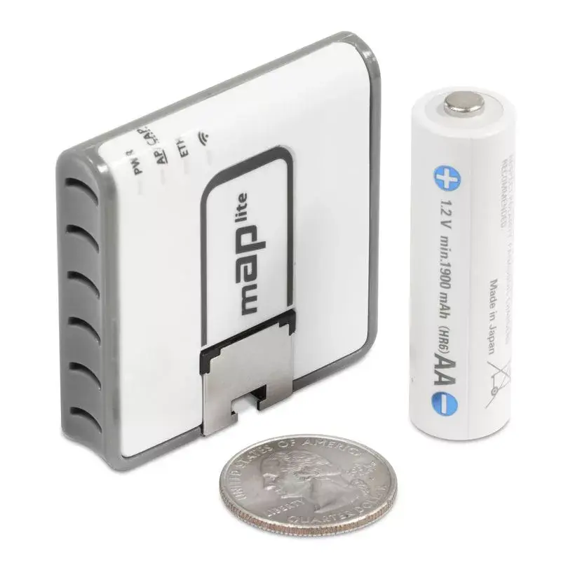Mikrotik mAP lite, RBMAPL-2ND, 2.4 GHz, PoE, 10/100 Mbit/s, Balts