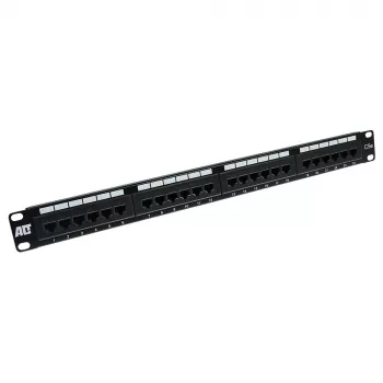 Patch Panel 24 portu neekranēts CAT5E ACT PP1001