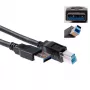 USB kabelis ACT USB 3.2 Gen1 A vīrišķais - USB B vīrišķais 3,00 m