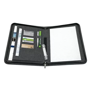 Personīgais organizators WEDO 58 352412 A4 poliesters pelēks, 2-gredzenu mape