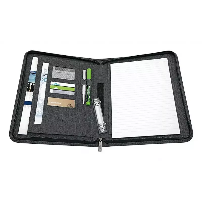 Personīgais organizators WEDO 58 352412 A4 poliesters pelēks, 2-gredzenu mape
