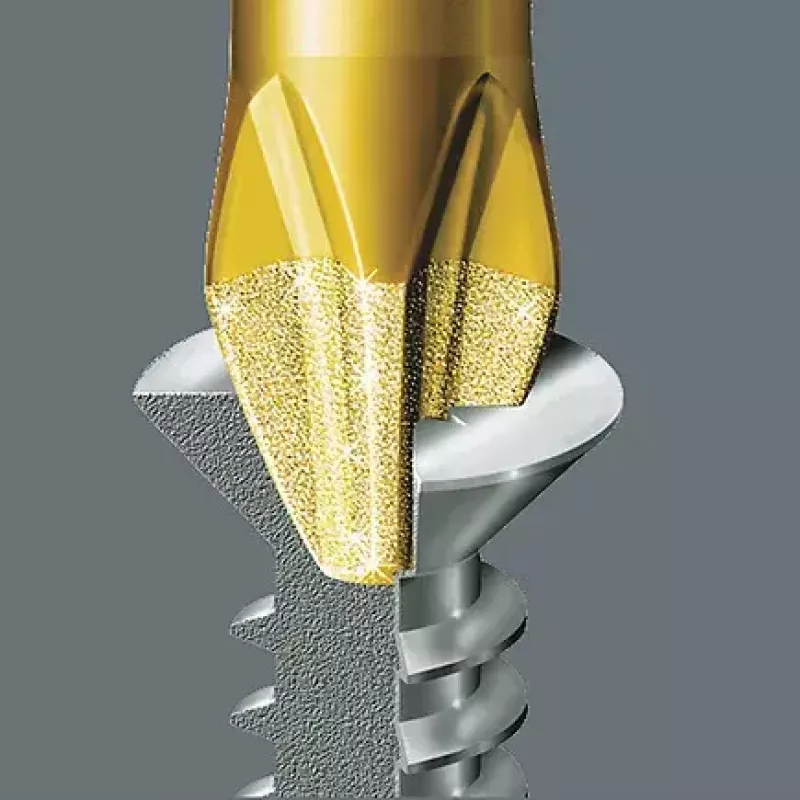 Wera 05056400001 uzgalis skrūvgriežam Phillips PH1 25mm 1/4 inch