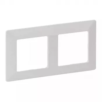 Legrand VLIFE 754002 sienas rāmis 2-vietīgs diviem moduļiem, taisnstūra montāža