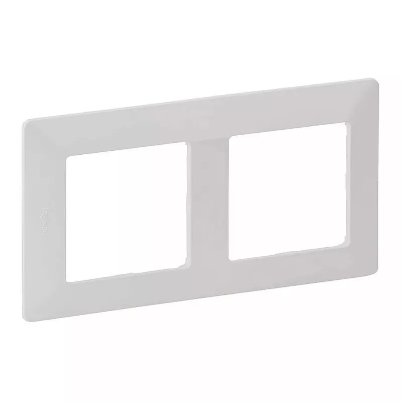 Legrand VLIFE 754002 sienas rāmis 2-vietīgs diviem moduļiem, taisnstūra montāža