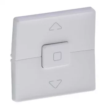 Legrand VLIFE 755140 slēdža taustiņš žalūzijām, 1-gang, ultra white