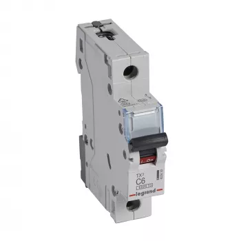 Legrand TX3 Slēdzis-atslēdzējs C6A 1P 6kA