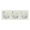 DELOCK 81323 kontaktligzda CEE 7/3 3P+N+PE 250V 16A balta ABS