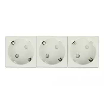 DELOCK 81323 kontaktligzda CEE 7/3 3P+N+PE 250V 16A balta ABS