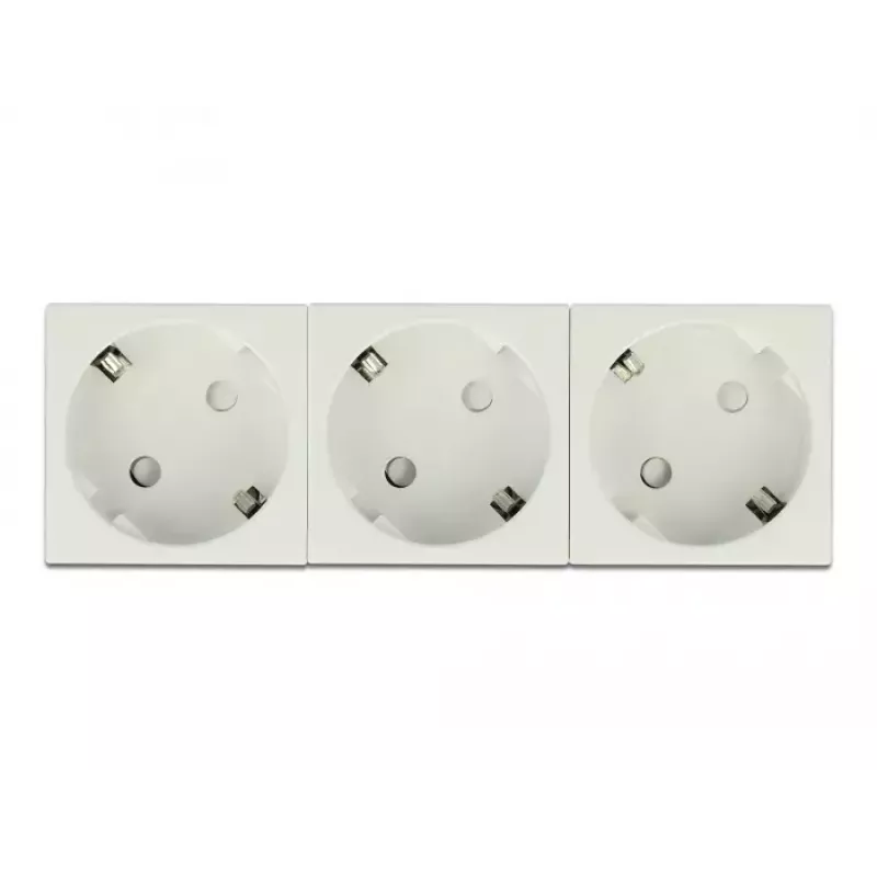 DELOCK 81323 kontaktligzda CEE 7/3 3P+N+PE 250V 16A balta ABS