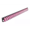 DeLOCK 19 collu 24 portu LC Quad priekšējais panelis violetā krāsā 43373