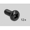 DeLOCK 19 inch sienas stiprinājuma plaukts 3U salokāms melns