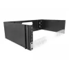 DeLOCK 19 inch sienas stiprinājuma plaukts 3U salokāms melns
