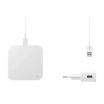 Samsung EP-P1300T Baltā bezvadu ātrlādētājs iekštelpām