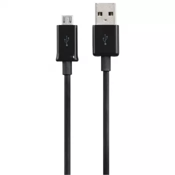Hama 00200904 USB 2.0 kabelis 0.9 m USB A – Micro-USB B melns