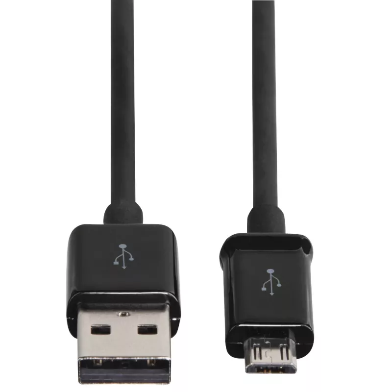 Hama 00200904 USB 2.0 kabelis 0.9 m USB A – Micro-USB B melns